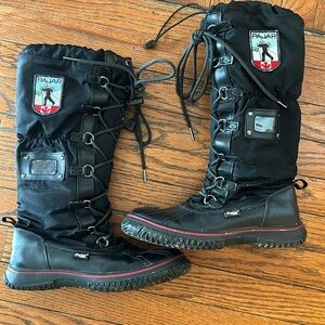 Pajar grip shearling mid- calf waterproof snow boot